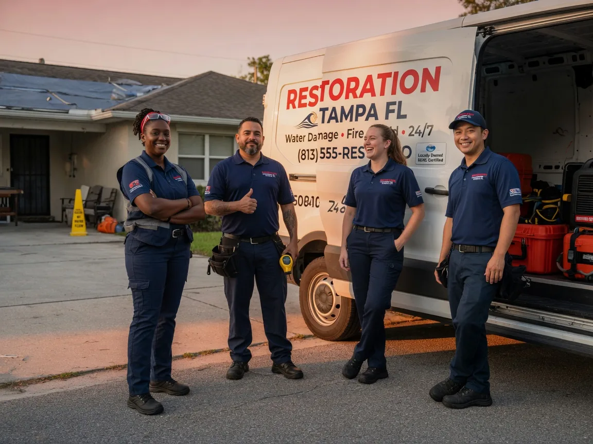 Water Damage Restoration company in Prosper, TX